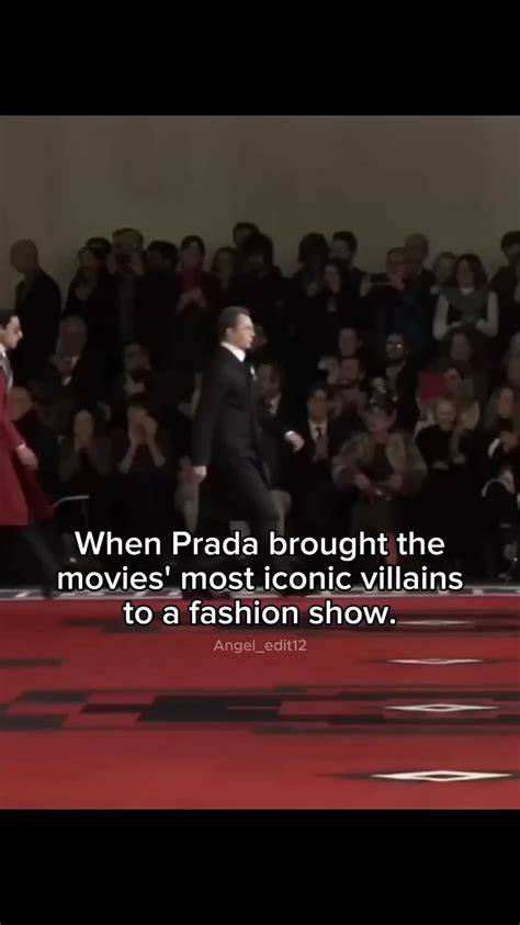 defile mechants prada|Prada movie villains outfits.